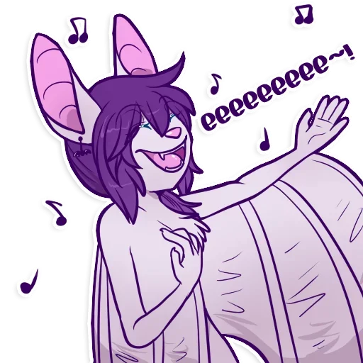 Эмодзи Летучая Мышка