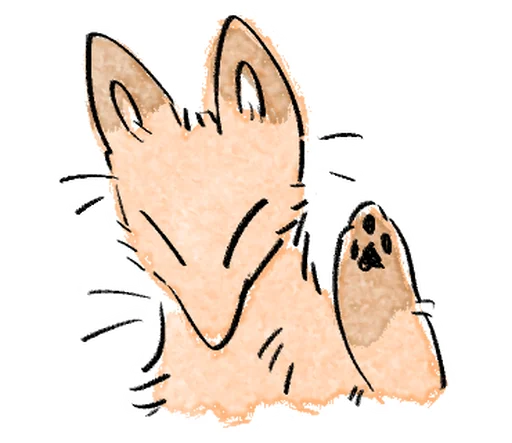 Эмодзи Kitsune friend