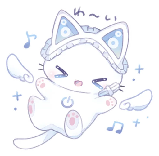 Эмодзи cute cat