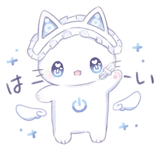 Эмодзи cute cat