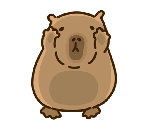 Эмодзи капибара