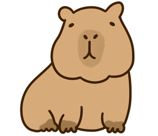 Эмодзи капибара