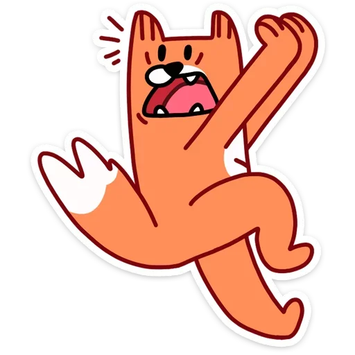 Эмодзи Лис из вк