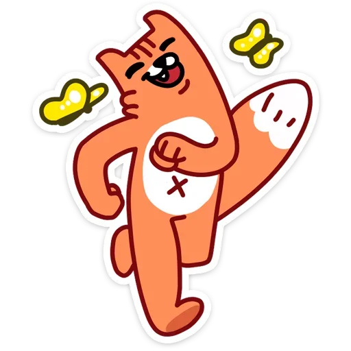 Эмодзи Лис из вк