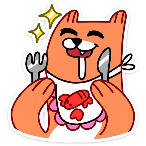 Эмодзи Лис из вк