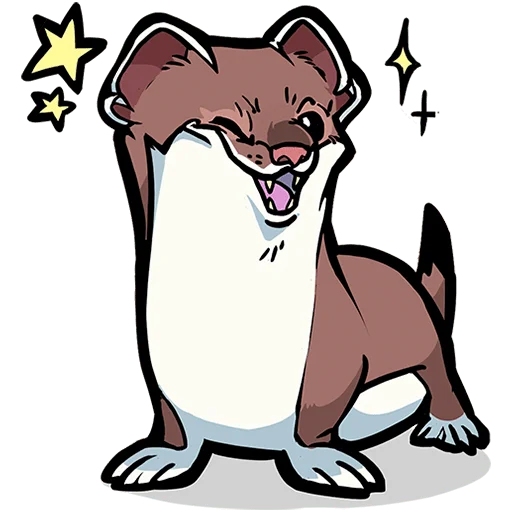 Эмодзи Горностайчик Гера Без Текста