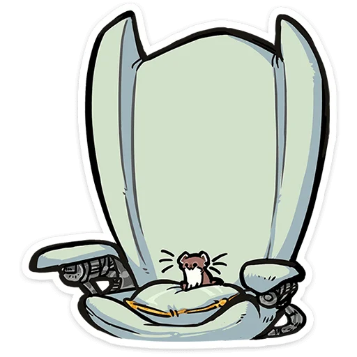 Эмодзи Горностайчик Гера