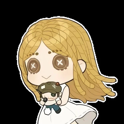 Эмодзи Lenore The Cute Little Dead Girl