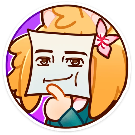 Эмодзи Танечка