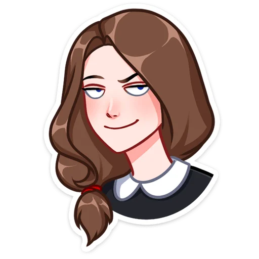 Эмодзи Лиза и Матвей