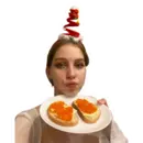 Эмодзи Лизка и Глебикс