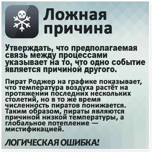 Эмодзи Logical fallacy