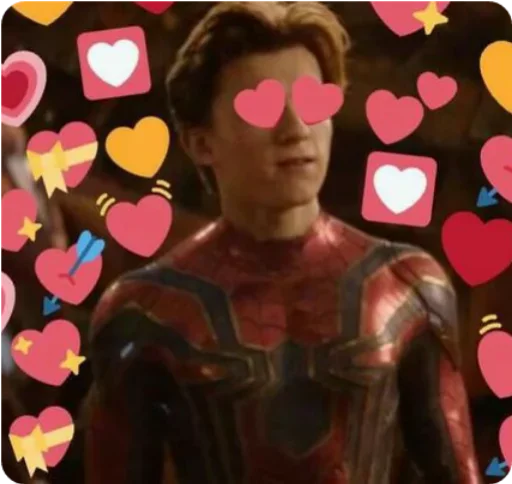 Эмодзи lovely marvel heroes