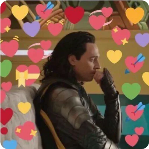 Эмодзи lovely marvel heroes