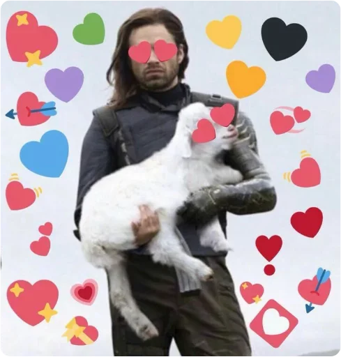 Эмодзи lovely marvel heroes