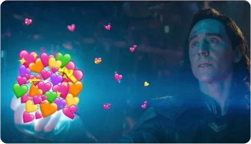 Эмодзи lovely marvel heroes