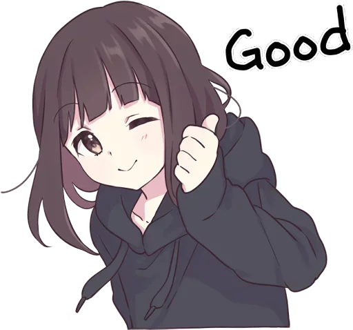 Эмодзи Lovely Girl