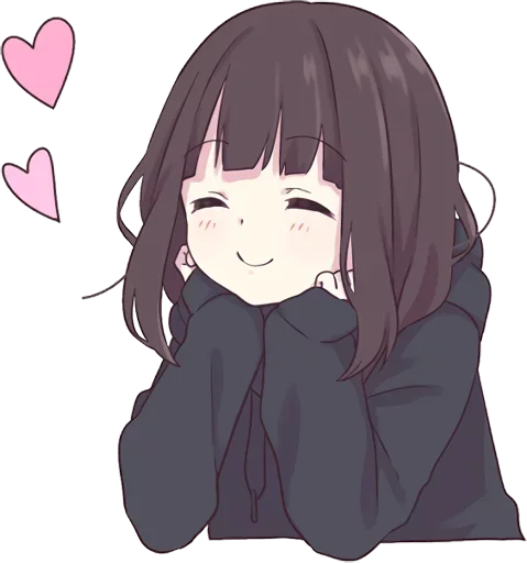 Эмодзи Lovely Girl