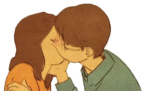 Эмодзи Нежная любовь