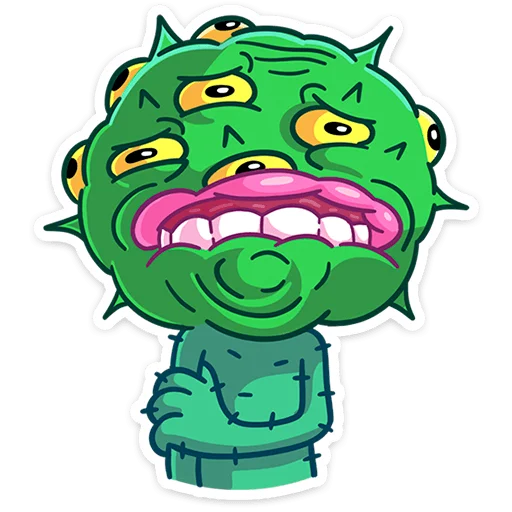 Эмодзи Лютый