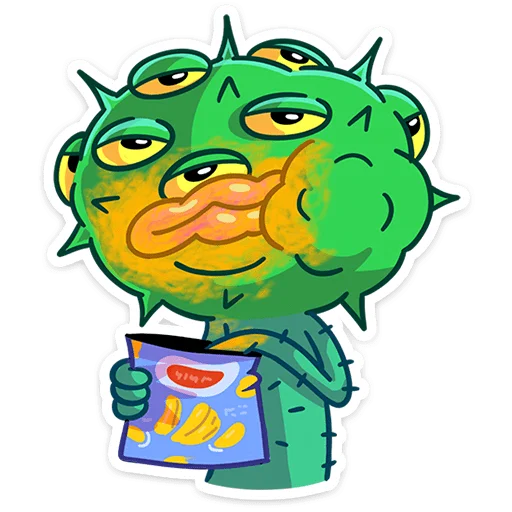 Эмодзи Лютый