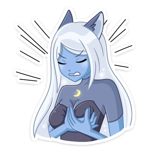 Эмодзи Лунная Мелани