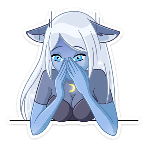 Эмодзи Лунная Мелани