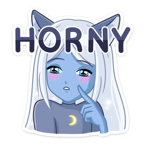 Эмодзи Лунная Мелани