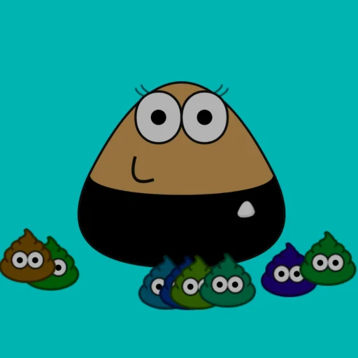 Эмодзи лупоглазое говно