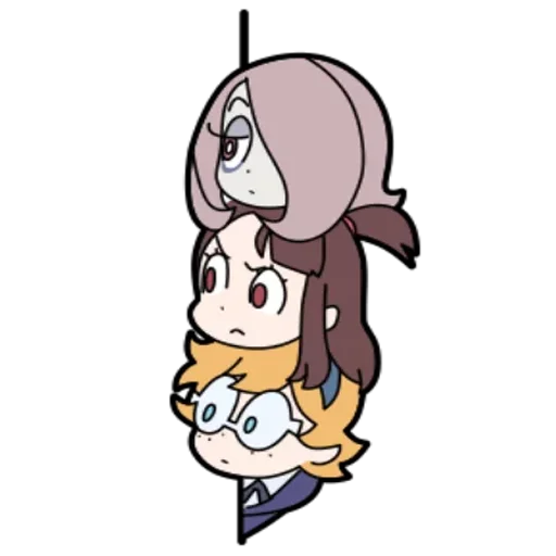 Эмодзи Little Witch Academia