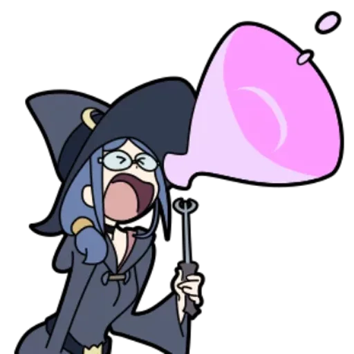 Эмодзи Little Witch Academia