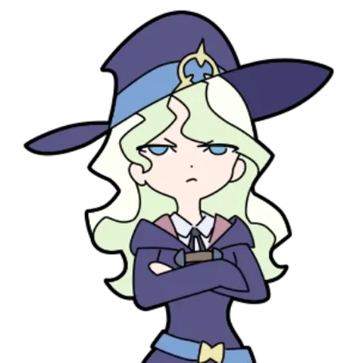 Эмодзи Little Witch Academia