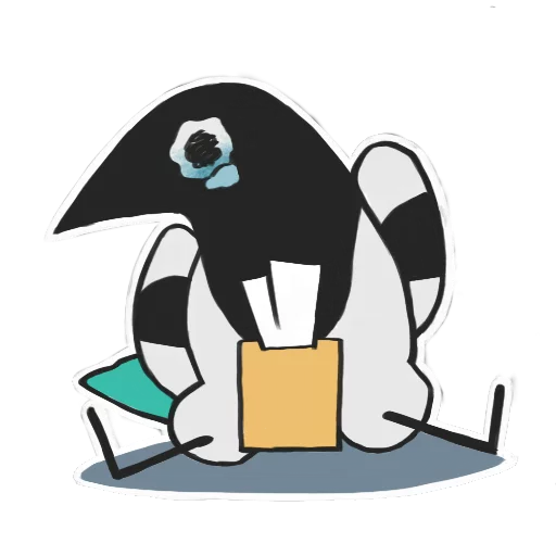 Эмодзи Mister Magpie