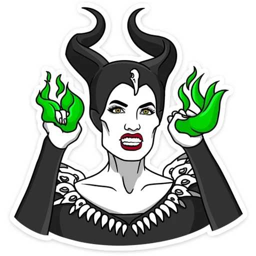 Эмодзи Малефисента: Владычица тьмы