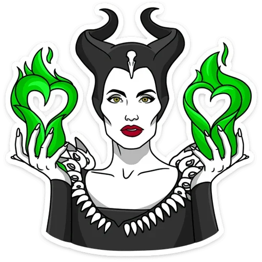 Эмодзи Малефисента: Владычица тьмы