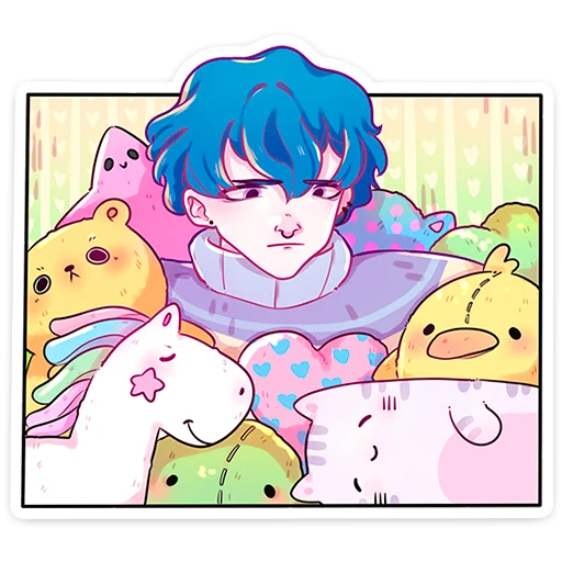 Эмодзи Малин и Джем