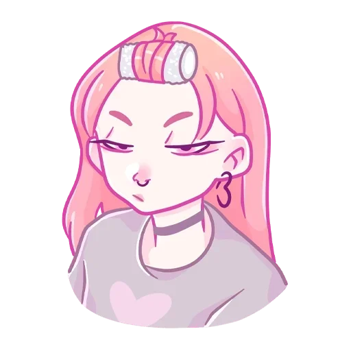 Эмодзи Малин без надписей