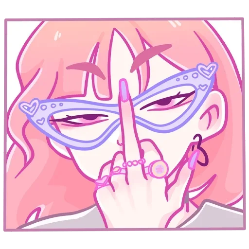 Эмодзи Малин без надписей