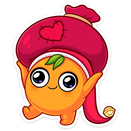 Эмодзи Мандаринка