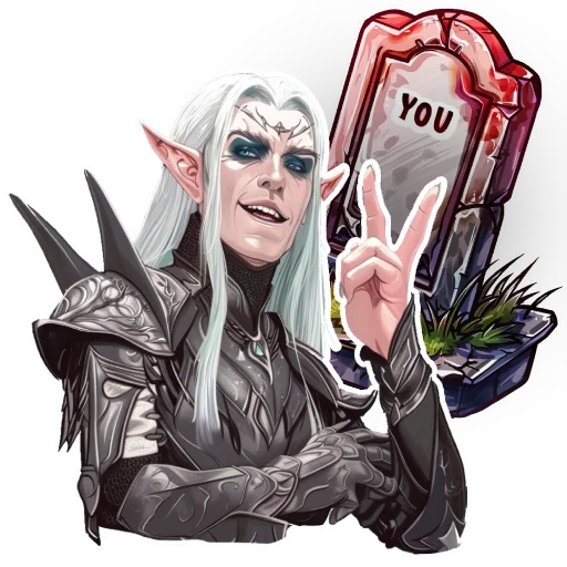 Эмодзи The Elder Scrolls Mannimarco