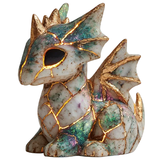 Эмодзи мрамор и золото