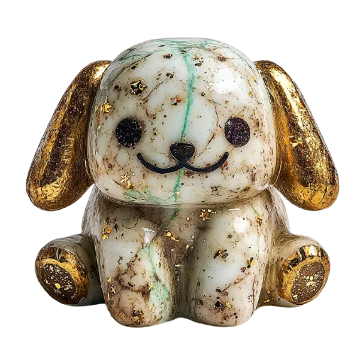 Эмодзи мрамор и золото