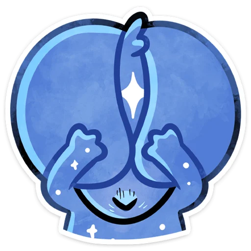 Эмодзи Мару без надписей