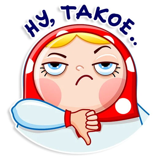 Эмодзи Матрёшка