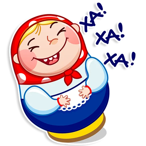 Эмодзи Матрёшка