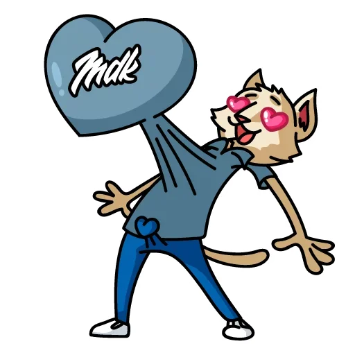 Эмодзи Мудакот MDK