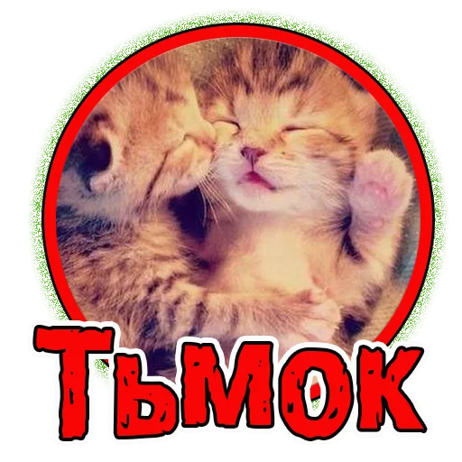 Эмодзи Милые котята