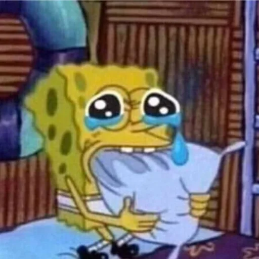 Эмодзи Sponge Bob