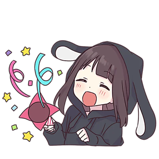 Эмодзи Менхера–тян