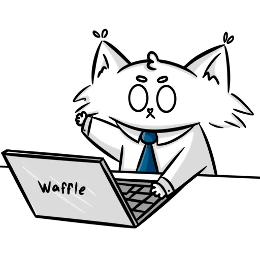 Эмодзи Мяу-Мяу котик Инспурер